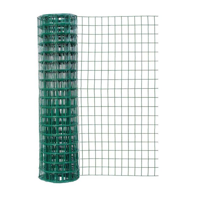 Garden Craft Vinyl-Coated Steel Welded Wire Fence - Green image number null