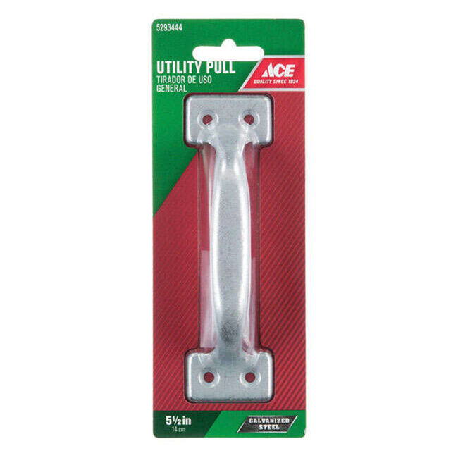 Ace Hardware 5-1/2" Galvanized Steel Utility Pull image number null