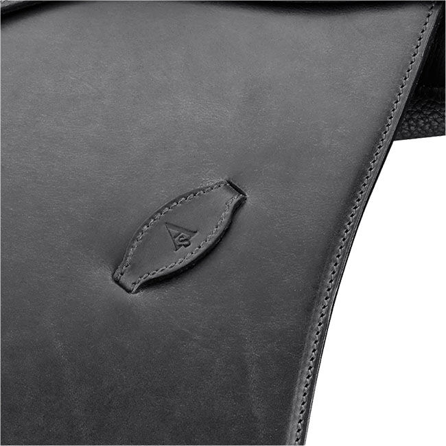 Demo Condition - Arena Saddles All Purpose Saddle - Black - 17" image number null