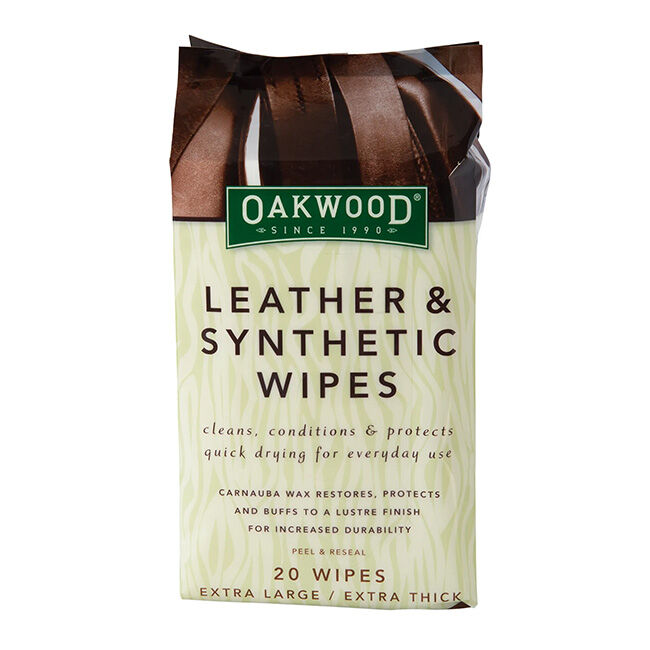 Oakwood Leather & Synthetic Wipes image number null