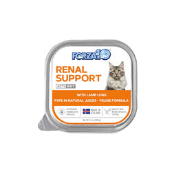 Forza10 Nutraceutic Actiwet Cat Food - Renal Support Diet - Lamb Lung Recipe - 3.5 oz