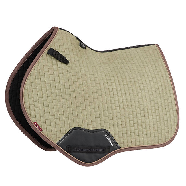 LeMieux Suede Close Contact Pad - Fern image number null