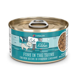 Weruva Cats in the Kitchen Cat Food - Funk in the Trunk Chicken with Pumpkin Consomme - 6 oz