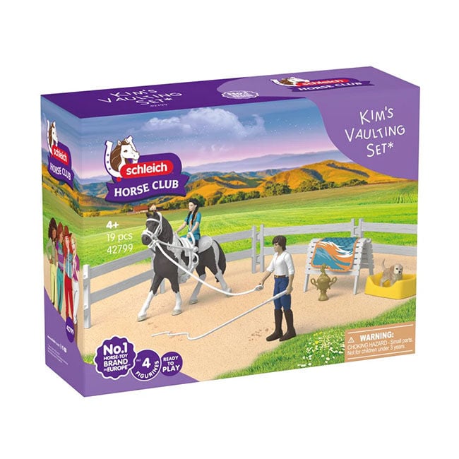 Schleich Kim's Vaulting Set image number null