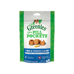 Greenies Pill Pockets Cat Treats Tuna & Cheese 1.6 oz
