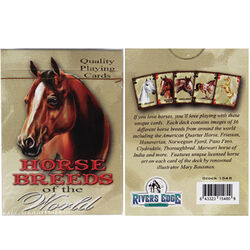 Horse Breeds of the World Playing Cards