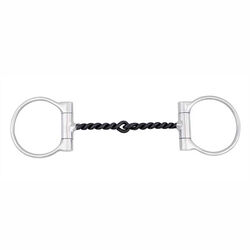 Cowboy Tack Medium Twisted Western Dee Bit - Closeout