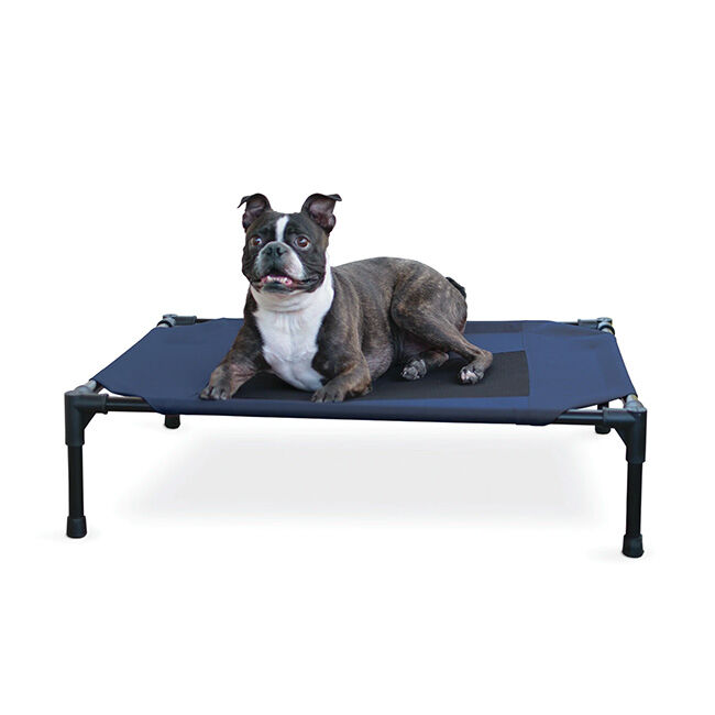 K&H Pet Products Elevated Pet Bed - Navy image number null