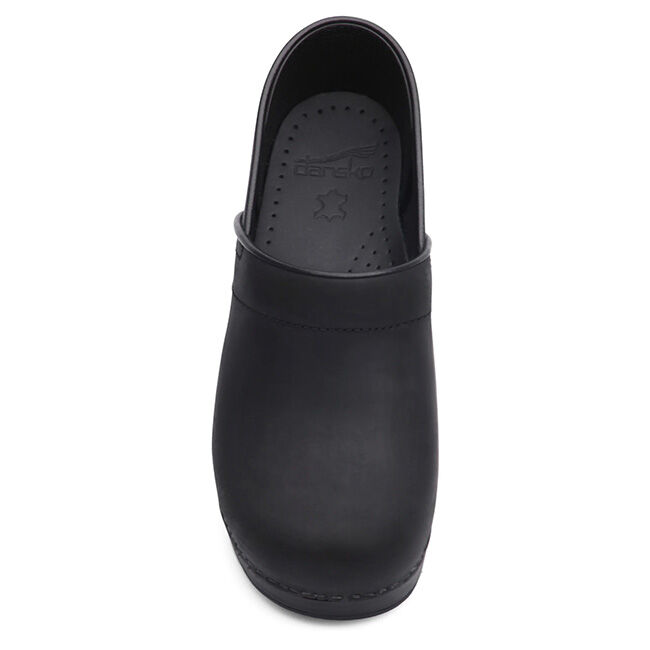 Dansko Women's Professional Clog - Black Oiled image number null