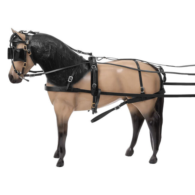 Tough-1 Miniature Driving Harness-Black image number null