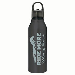Kelley and Company "Ride More, Worry Less" Sports Bottle
