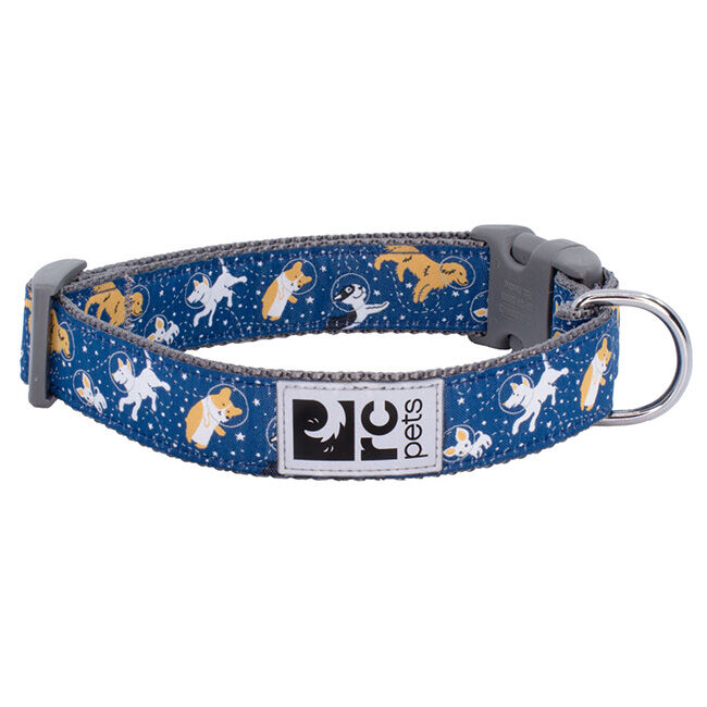 RC Pets Clip Dog Collar - Space Dogs image number null