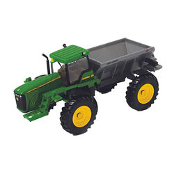 TOMY John Deere 1:64 Scale Dry Box Spreader Toy