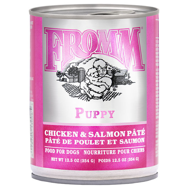 Fromm Classic Puppy Pate - Chicken & Salmon Recipe - 12.5 oz image number null