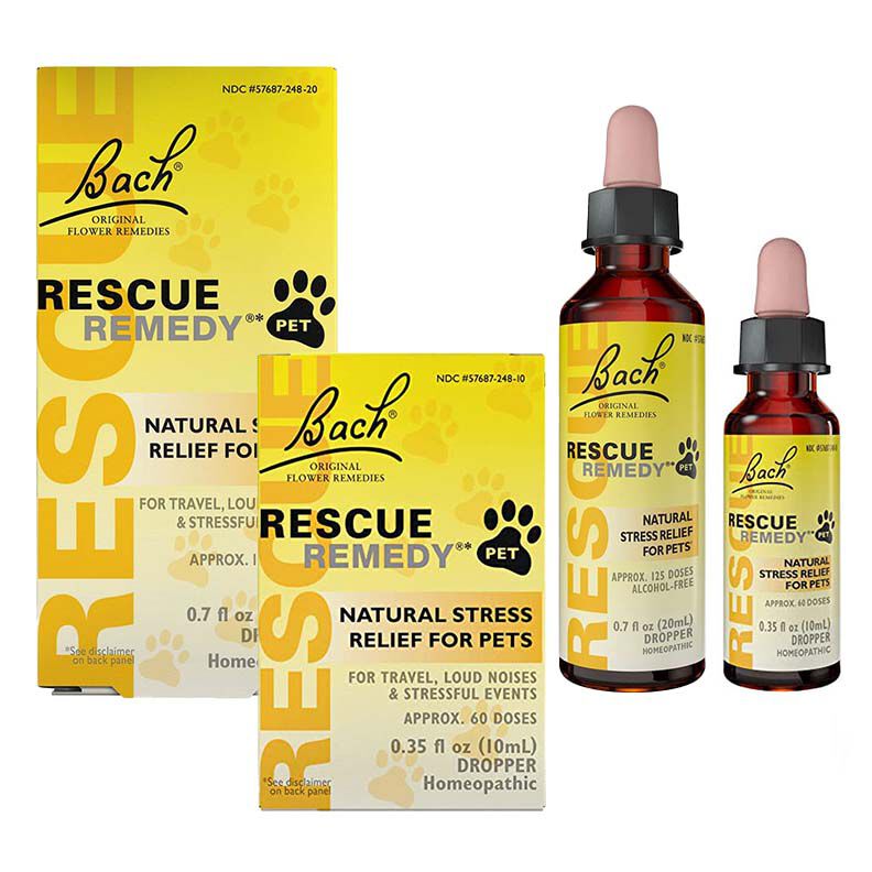 Rescue remedy stress relief pet supplement shop