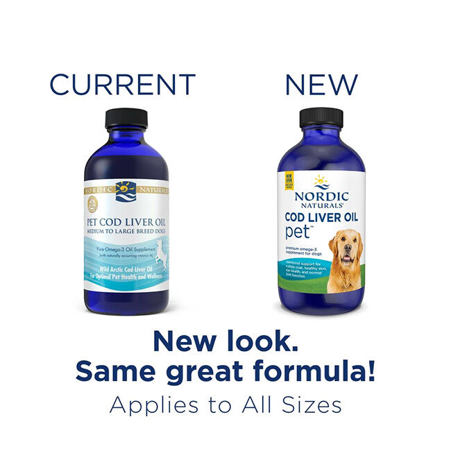 Nordic Naturals Pet Cod Liver Oil Supplement - Liquid image number null