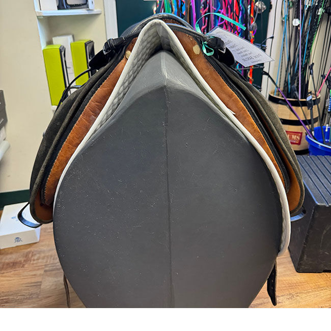 Used Stubben Tristan Dressage Saddle - 17" image number null