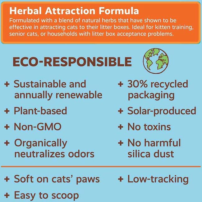 Naturally Fresh Herbal Attraction Clumping Walnut Shell Cat Litter image number null