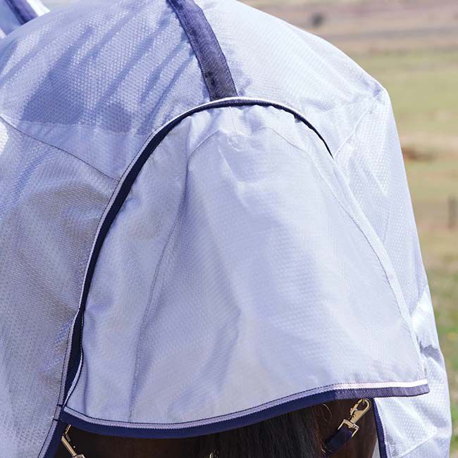 WeatherBeeta ComFiTec Hexi Shield Fly Sheet Combo - Silver/Navy/White image number null
