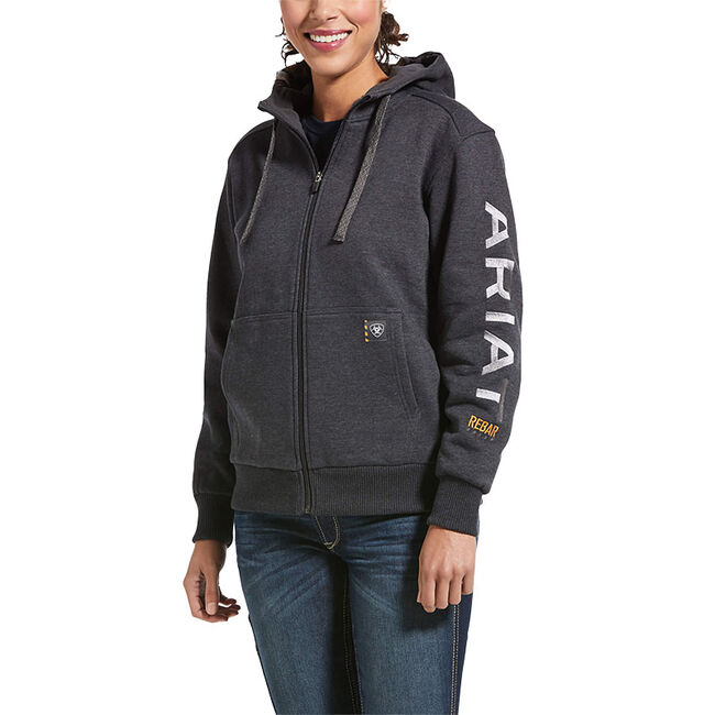 Ariat Women's Rebar All-Weather Full Zip Hoodie image number null