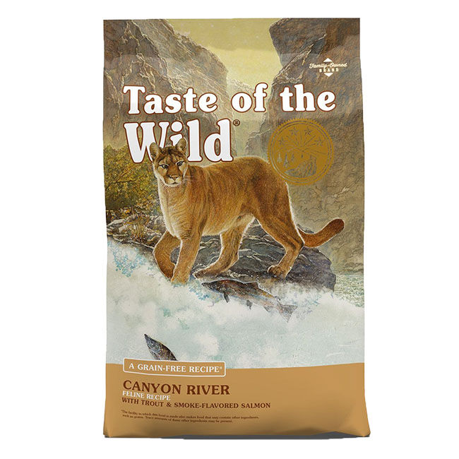 Taste of the Wild Canyon River Feline Formula image number null