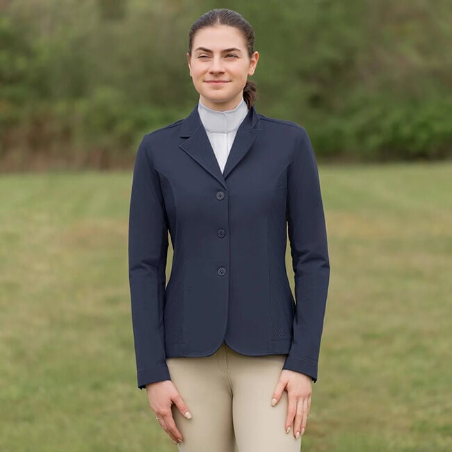 Equinavia Women's Eva Show Coat with NordicAir Tech - Navy image number null