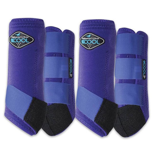 Professional's Choice 2XCool Sports Medicine Boots Value 4 Pack - Purple image number null