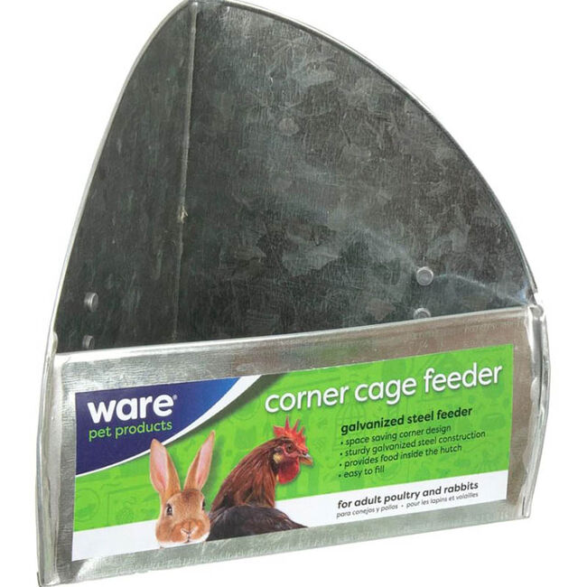 Ware Chicken Metal Corner Feeder  image number null