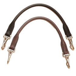 Tory Leather Rolled Leather Grab Strap