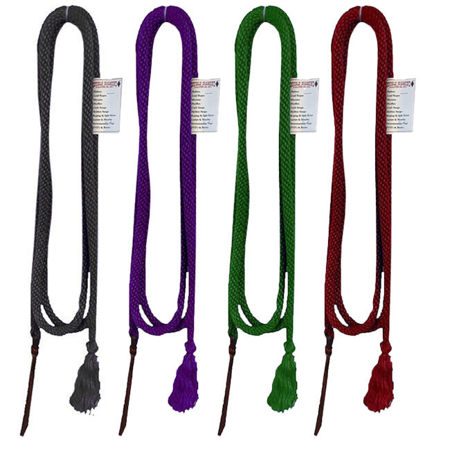 Double Diamond Braided Poly Lead Rope image number null