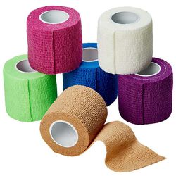 Animal Supplies International Wrap-It-Up Cohesive Bandages - 2" Wide - Assorted Colors