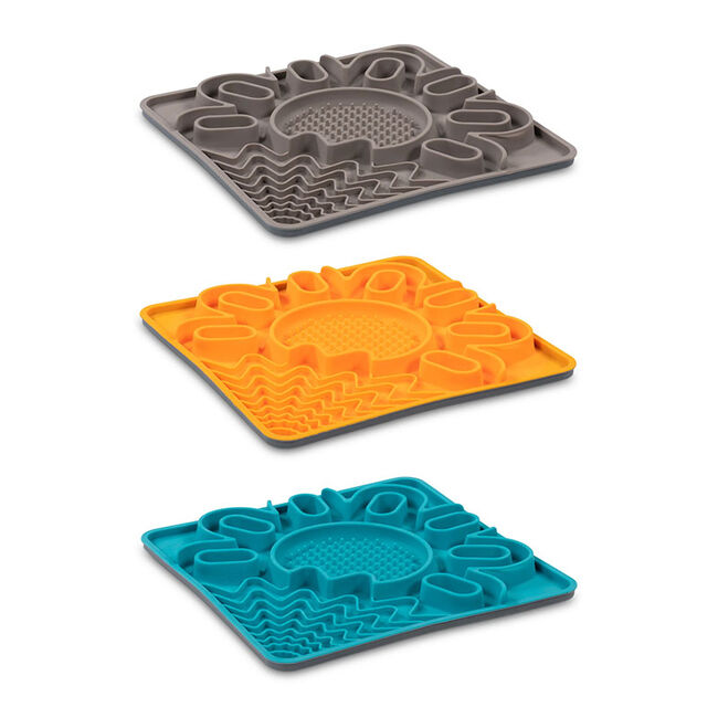 Messy Mutts 9.5" Framed Spill Resistant Silicone Multi Surface Lick Mat image number null