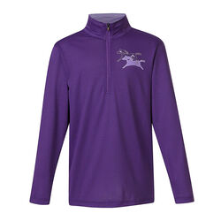 Kerrits Kids' Always Cool Ice Fil Long Sleeve Shirt - Iris