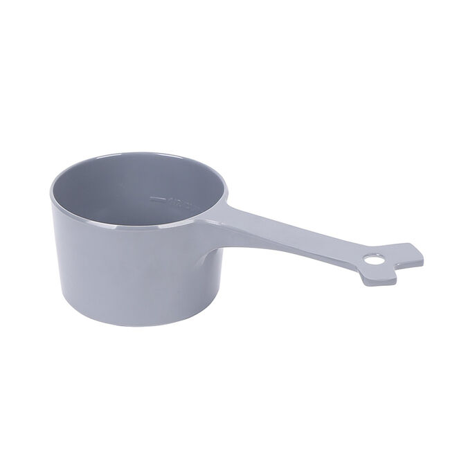 Messy Mutts Melamine 1-Cup Food Scoop - Grey image number null