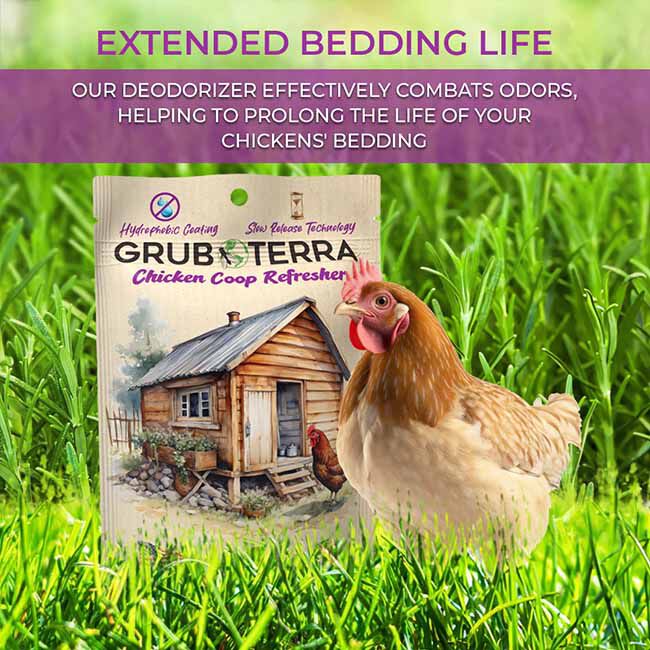 GrubTerra Coop Refresher - Rosemary Thyme - 2 oz image number null