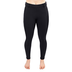 Irideon Women's Thermasoft Full Seat Breeches - Black