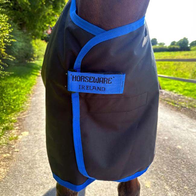 Horseware Amigo Ripstop 900D Foal Turnout (200g) - Black/Classic Blue image number null