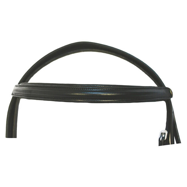 Henri de Rivel Pro Padded Dressage Bridle with Web Reins image number null
