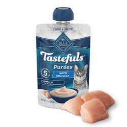Blue Buffalo Tastefuls Pur&eacute;es Cat Food - Chicken Recipe - 3 oz