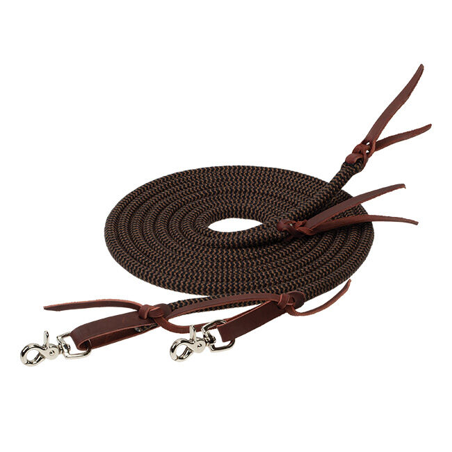 Weaver Equine EcoLuxe Split Rein - 1/2" x 8' image number null