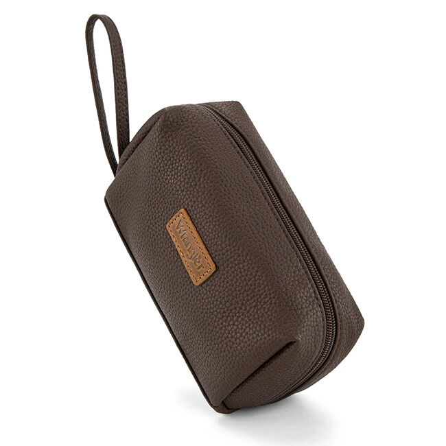 Wrangler Structured Crossbody Work Tote with Pouch - Coffee/Camel image number null