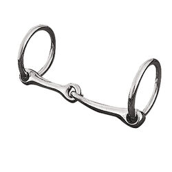 Weaver Pony Ring Snaffle Bit with 2" Rings