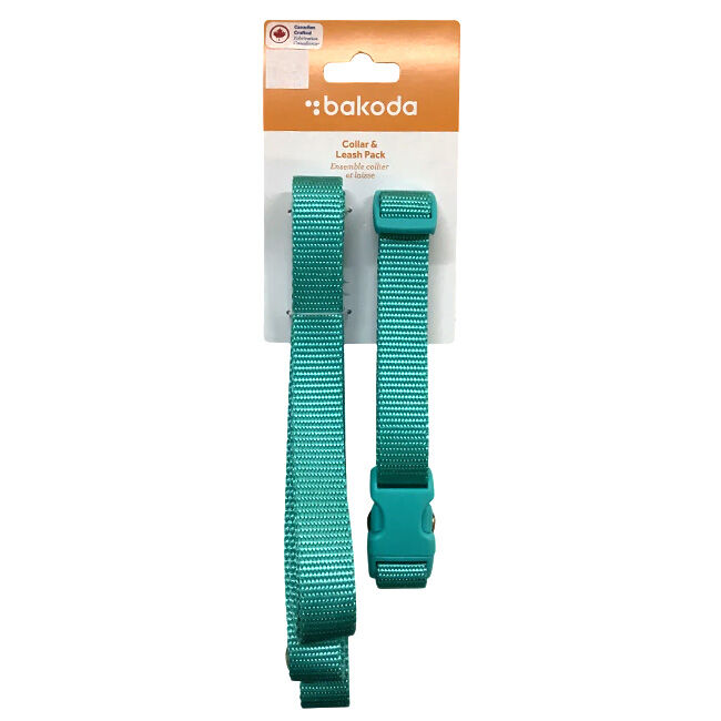 Bakoda Collar & Leash Set - Teal image number null