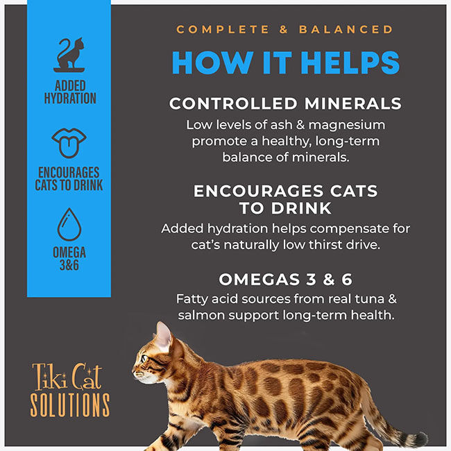 Tiki Cat Solutions Mousse Cat Food - Mineral Balance Recipe with Tuna & Salmon - 2.4 oz image number null