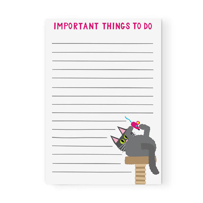 R. Nichols Notepad - Kitty To-Do List image number null