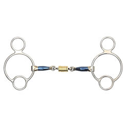 Shires Blue Sweet Iron Universal with Roller Link Bit