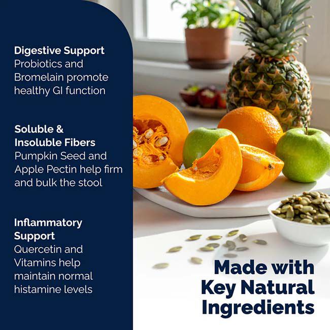 Glandex Anal Gland Supplement for Dogs with Pumpkin - Bacon image number null