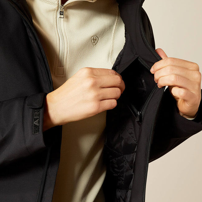 Ariat Women's Outer Banks Waterproof Jacket - Black image number null
