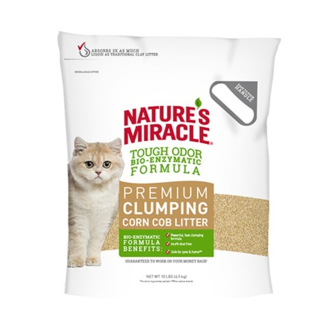 Nature's Miracle Premium Clumping Corn Cob Litter  image number null
