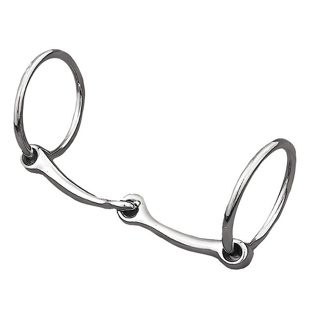 Weaver All Purpose Ring Snaffle Bit with 2-1/2" Rings image number null